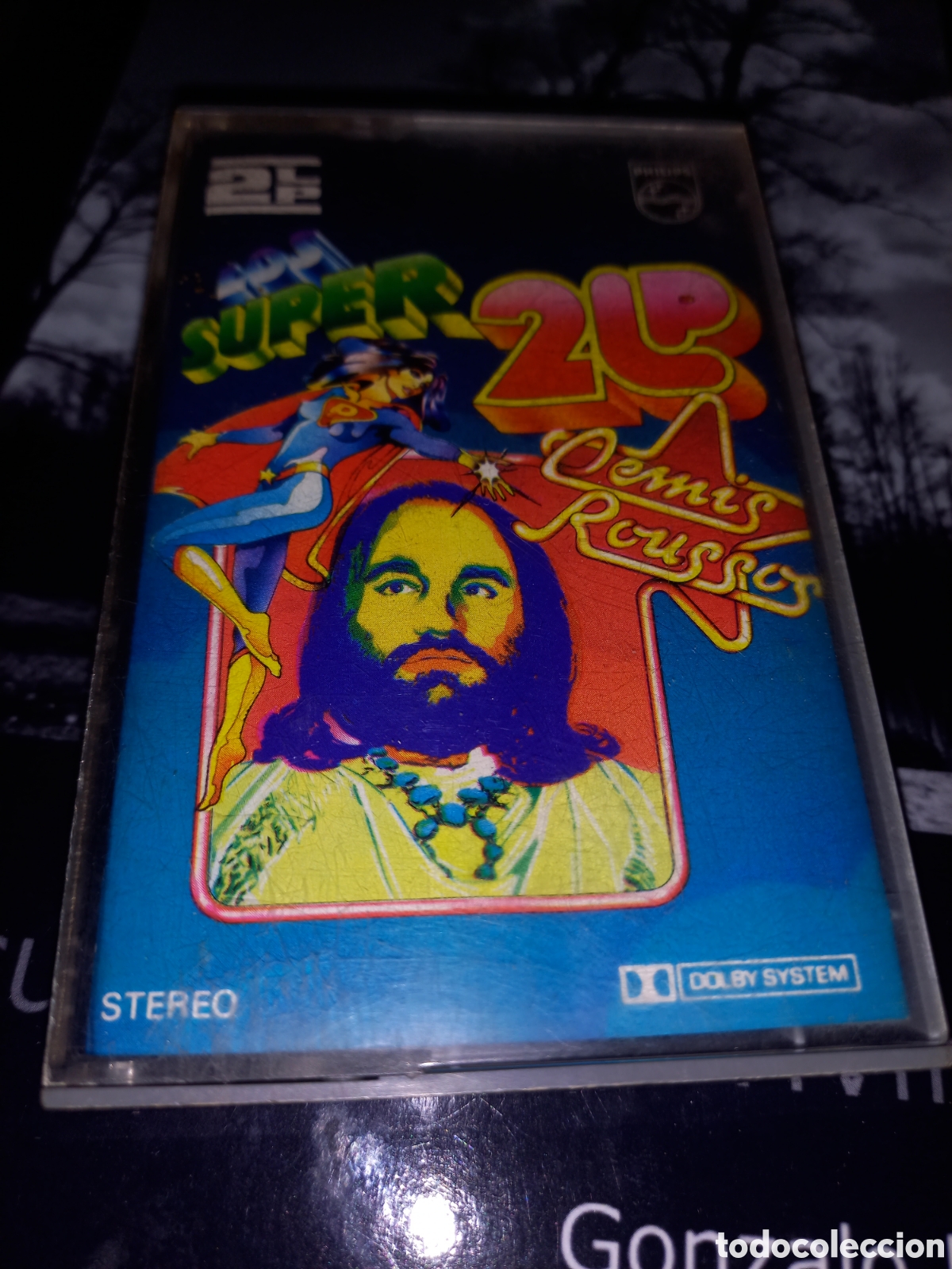Casetes antiguos: LOS SUPER 2LP DEMIS ROUSSOS CASSETTE