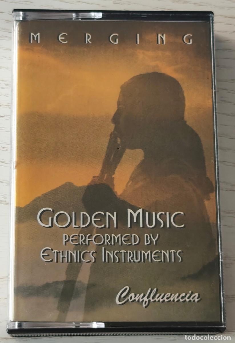 Casetes antiguos: CASSETTE: CONFLUENCIA - MERGING: GOLDEN MUSIC PERFORMED BY ETHNICS INSTRUMENTS - GEMECS, 1999