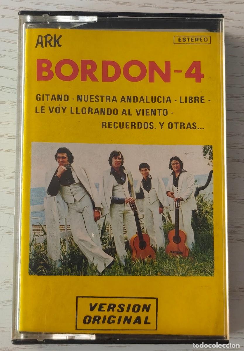 Casetes antiguos: CASSETTE: BORDON-4 - ROSA DE ABRIL Y DE MAYO / RECUERDOS / LIBRE / VOLARAS /NUESTRA ANDALUC&Iacute;A / ...