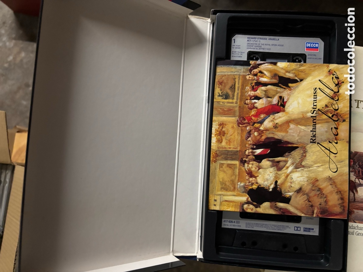 Casetes antiguos: A life for the tsar en cassette, Glinka