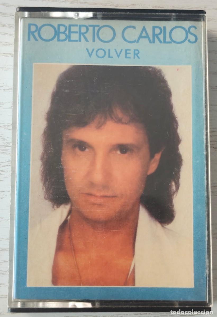 Casetes antiguos: CASSETTE: ROBERTO CARLOS - VOLVER - Tristes momentos / Aventuras / Antiguamente era as&iacute; / Mis amores