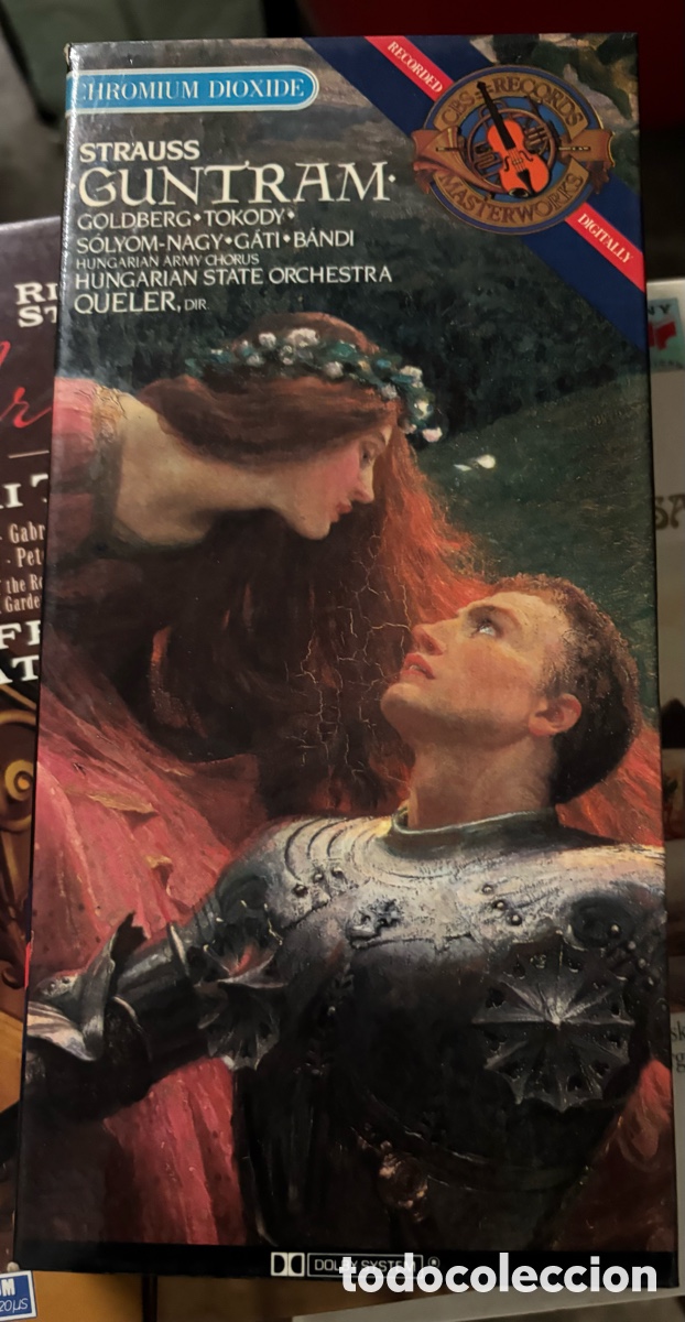 Casetes antiguos: Opera, Guntram de R. Strauss en cassette - Foto 2
