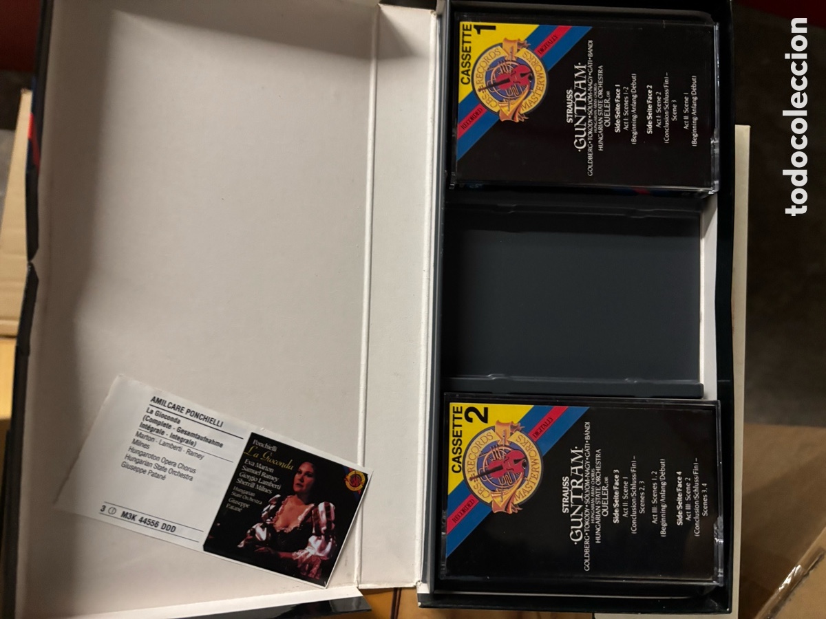 Casetes antiguos: Opera, Guntram de R. Strauss en cassette - Foto 1