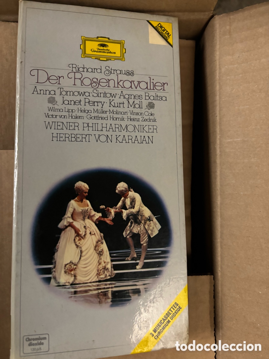 Casetes antiguos: Opera en casete, Der Rosenkavalier, Richard Strauss