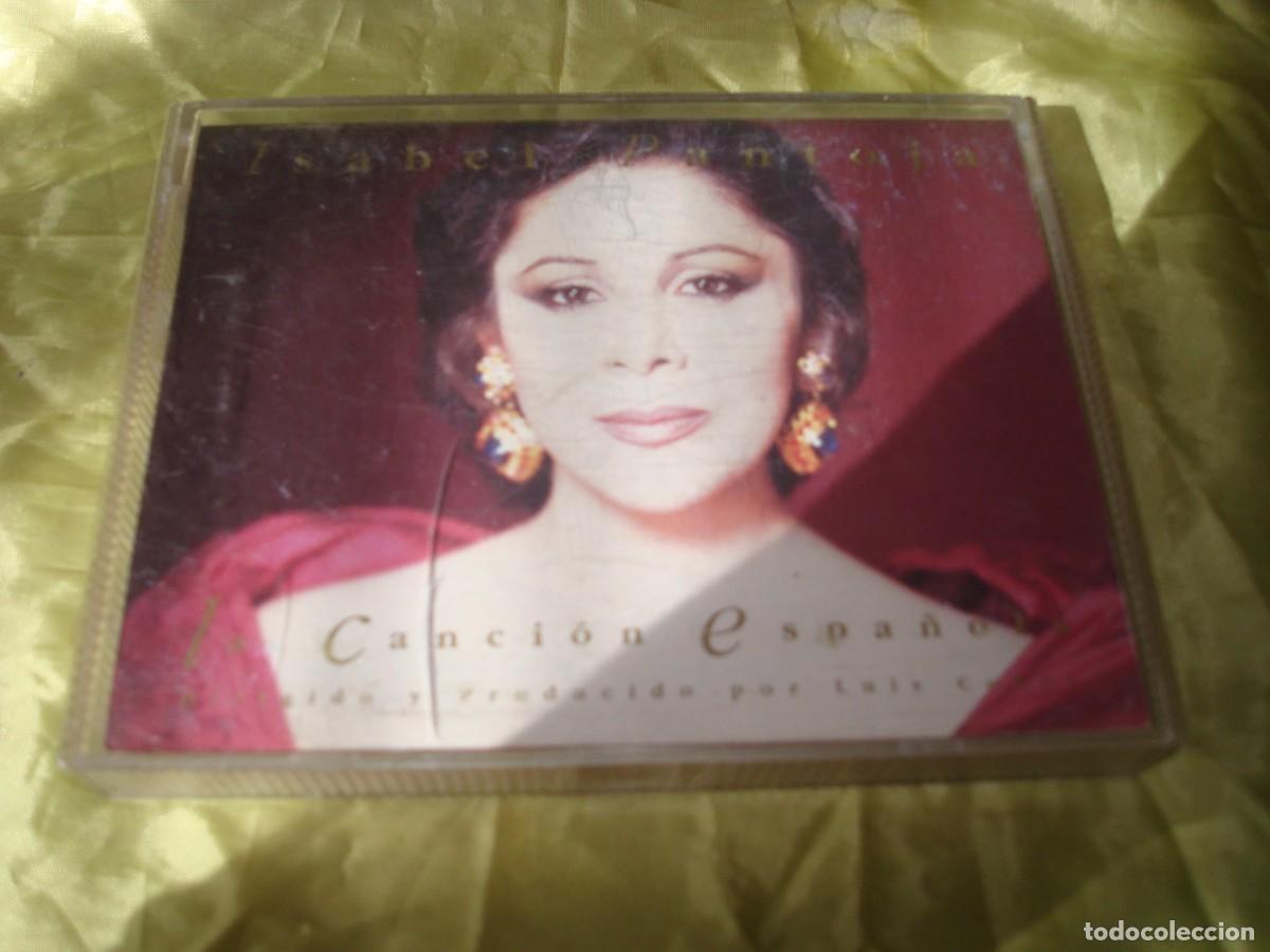 Casetes antiguos: ISABEL PANTOJA. LA CANCION ESPA&Ntilde;OLA. LUIS COBOS. RCA, 1990. 2 CASETE&acute;S