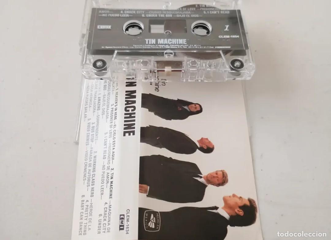 Casetes antiguos: Tin Machine &middot; Tin Machine &middot; Cassette Imp Mexico / David Bowie - Foto 2