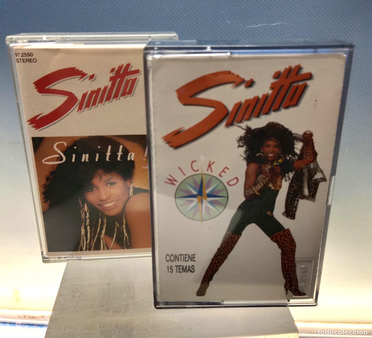Casetes antiguos: 2 cintas de casete de Sinitta: Sinitta! + Wicked. - Foto 1