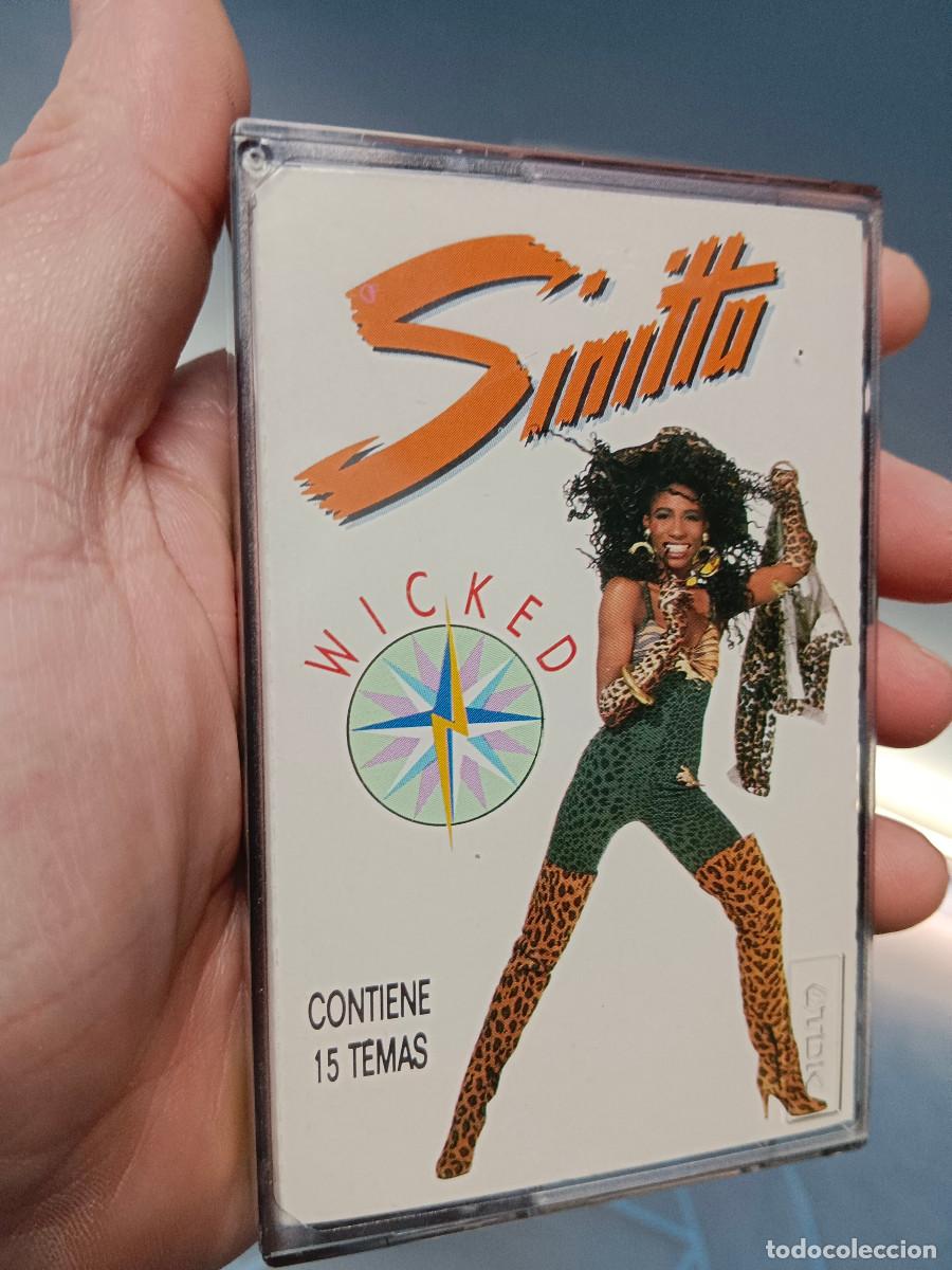 Casetes antiguos: 2 cintas de casete de Sinitta: Sinitta! + Wicked. - Foto 3