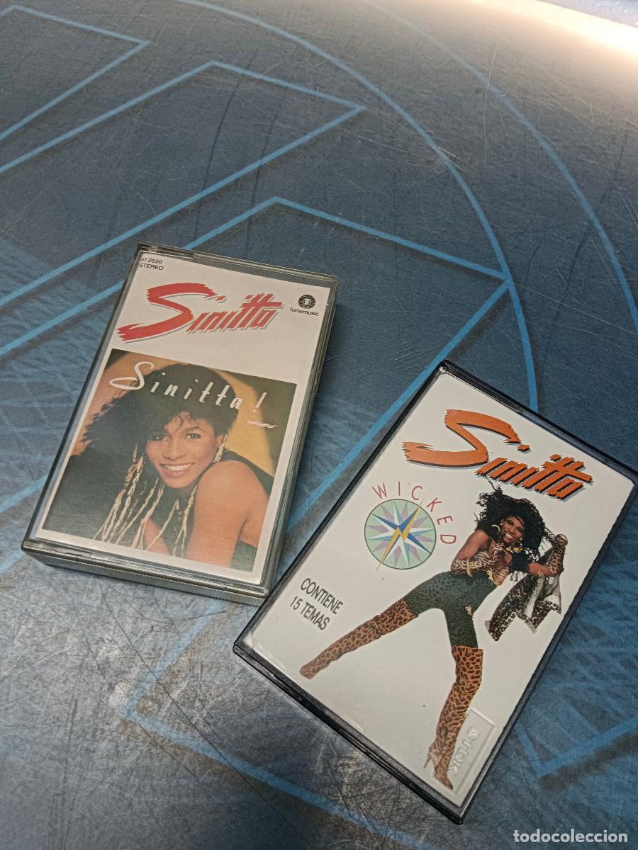 Casetes antiguos: 2 cintas de casete de Sinitta: Sinitta! + Wicked. - Foto 8