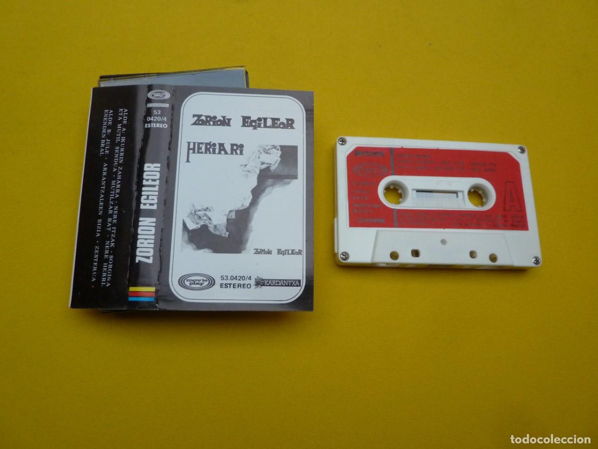 Casetes antiguos: CASSETTE ZORION EGILEOR - Heriari - 53.0420/4 (M-/M-)