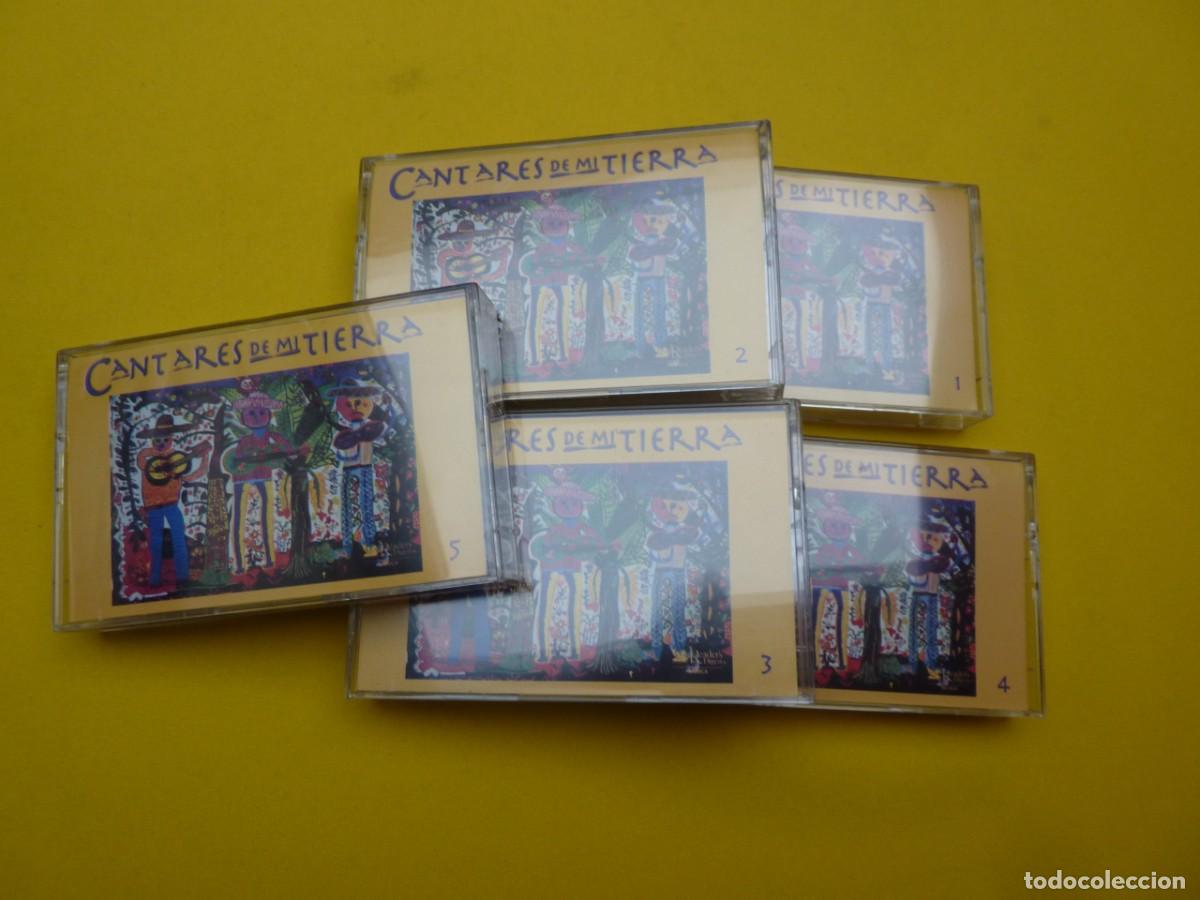 Casetes antiguos: 5 CASSETTES CANTARES DE MI TIERRA - Selecciones Reader's Digest (COMO NUEVO)