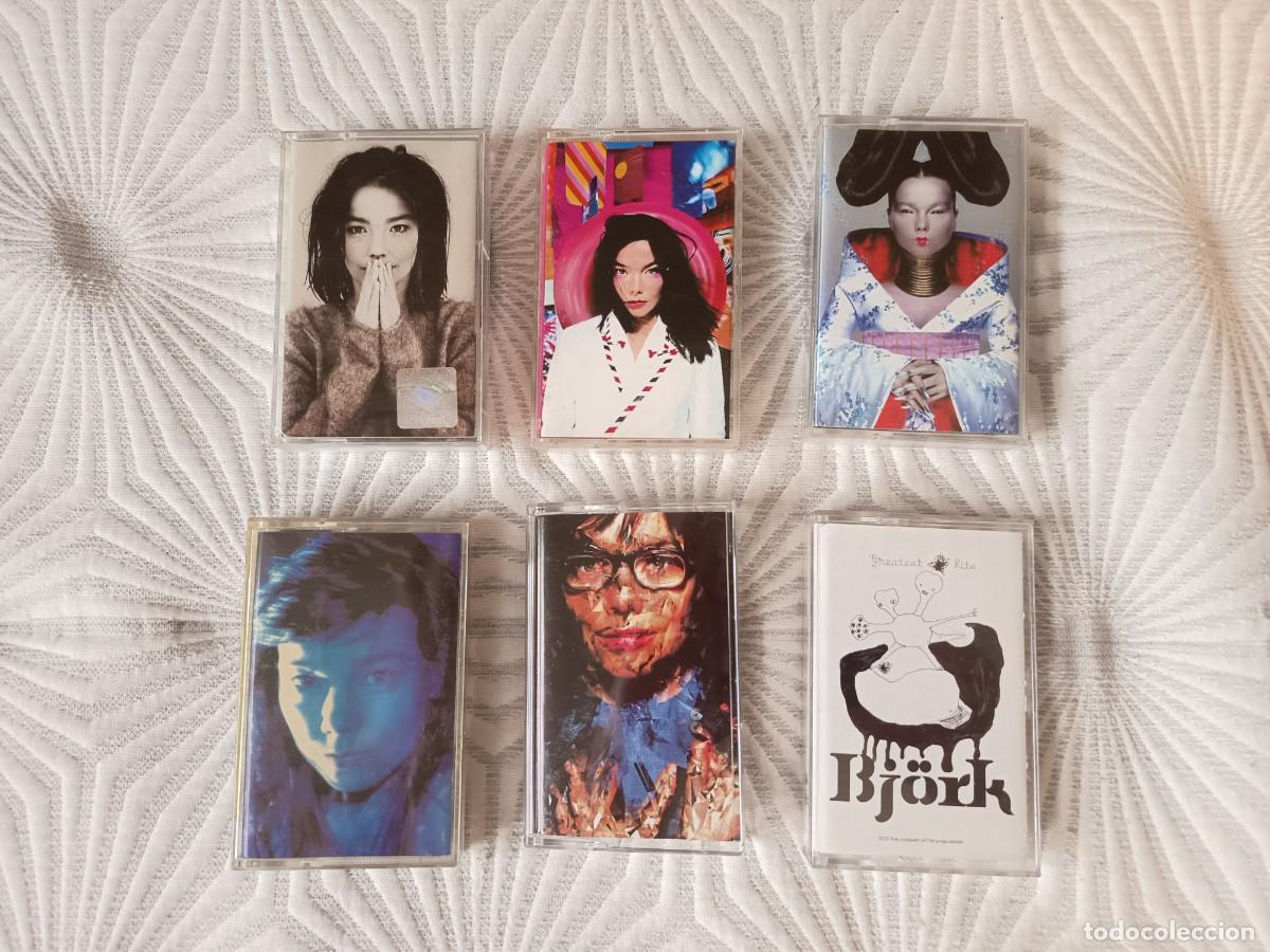 Old Cassettes: Bj&ouml;rk - 6 cassettes. todas originales y en perfecto estado.