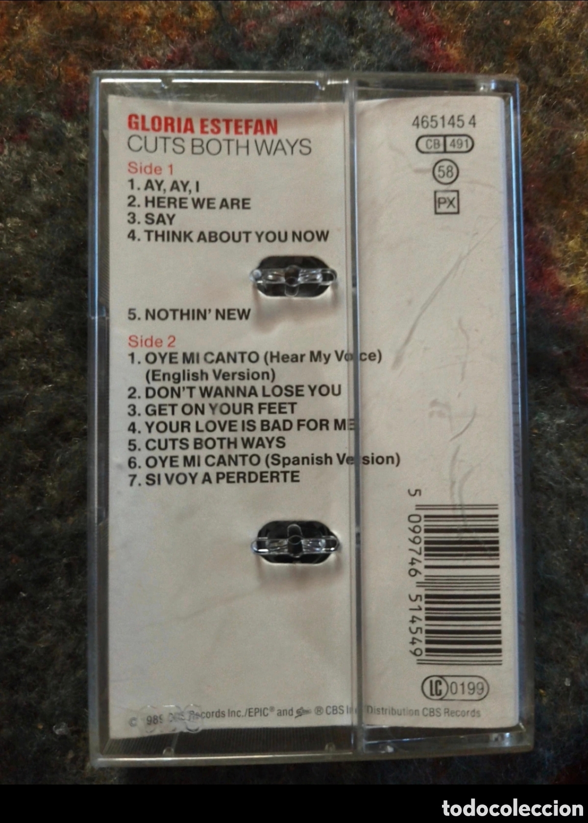 Casetes antiguos: Gloria Estefan: Cuts Both Ways - Foto 3
