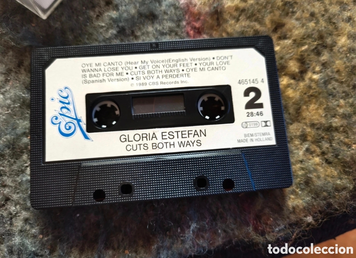 Casetes antiguos: Gloria Estefan: Cuts Both Ways - Foto 5