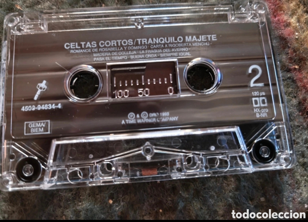 Casetes antiguos: Celtas Cortos: Tranquilo Majete - Foto 2