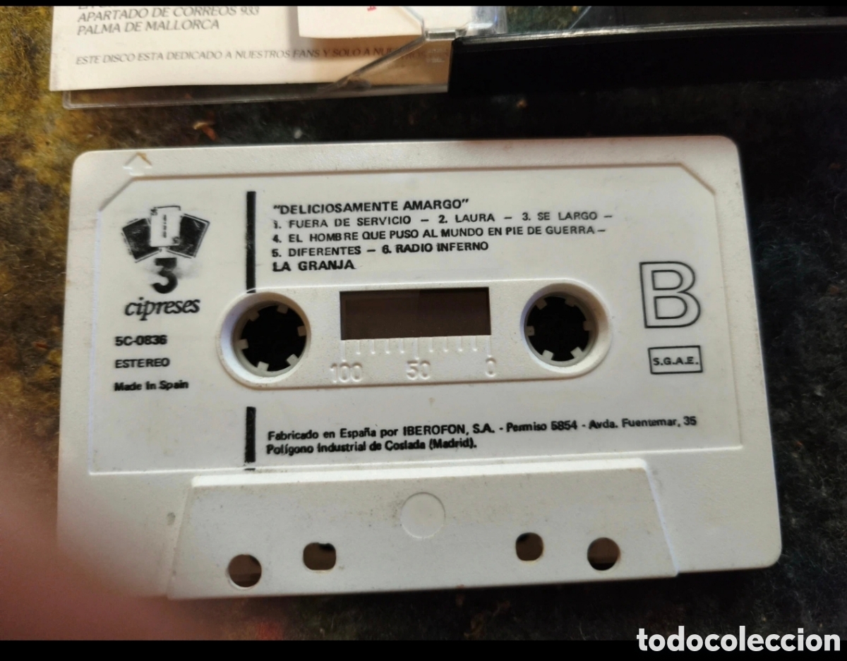 Casetes antiguos: La granja: Deliciosamente Amargo Casette - Foto 2