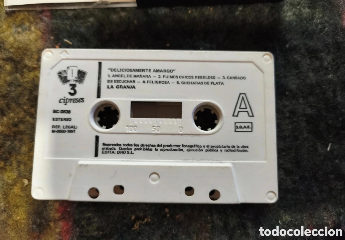 Casetes antiguos: La granja: Deliciosamente Amargo Casette - Foto 3