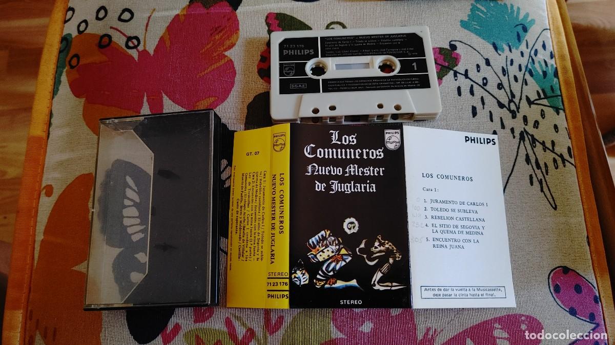 Casetes antiguos: NUEVO MESTER DE JUGLARIA-CASETE LOS COMUNEROS