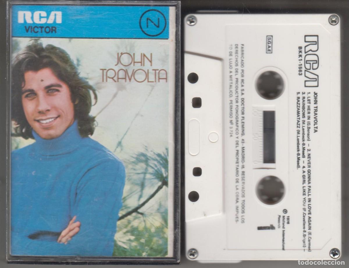 Casetes antiguos: John Travolta cassette 1976 RCA Spain - Foto 1