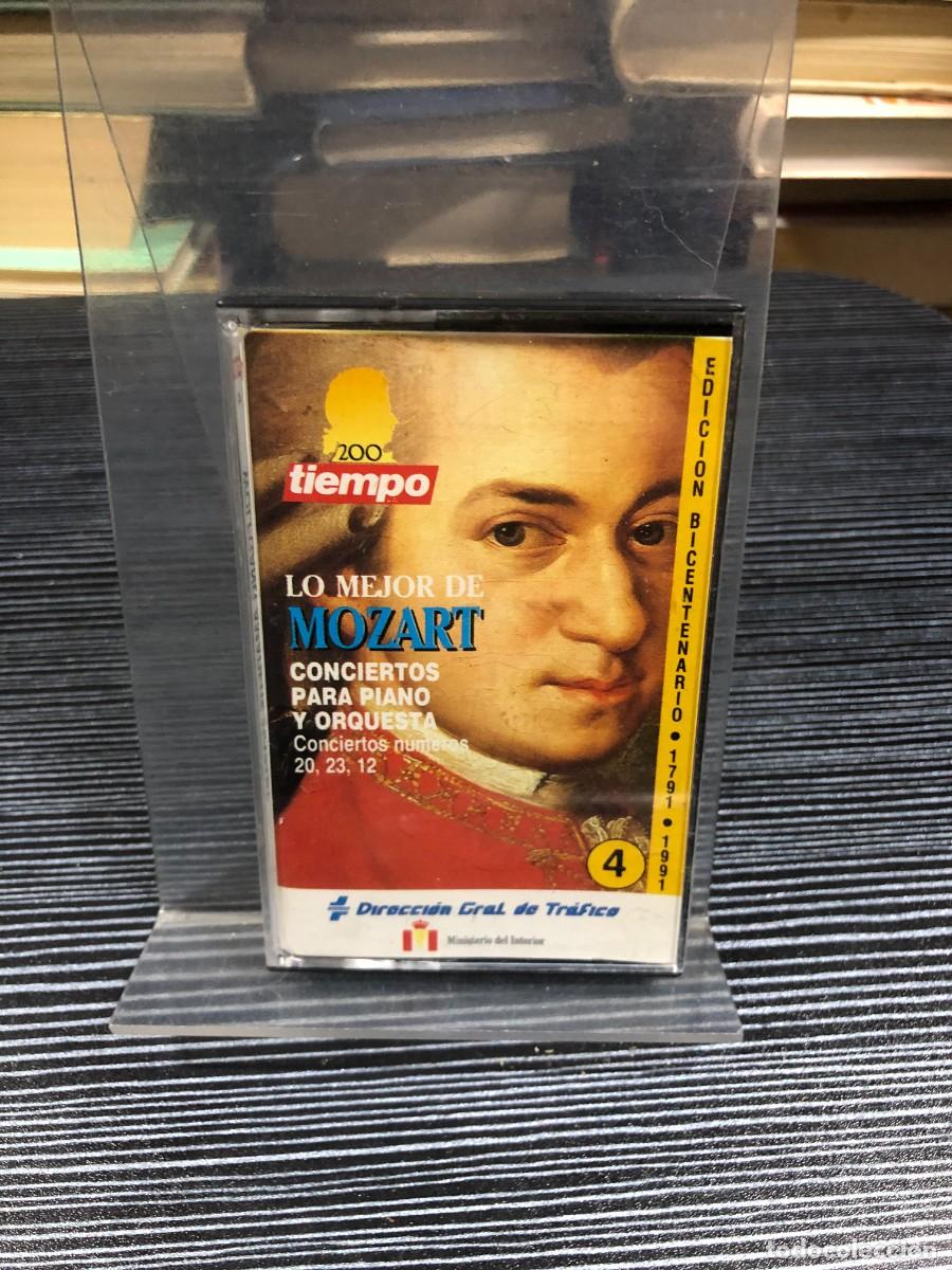 Casetes antiguos: Lo Mejor de Mozart: Conciertos para Piano n&ordm; 20, 23, 12 Colecci&oacute;n revista Tiempo / DGT (Edici&oacute;n Bice