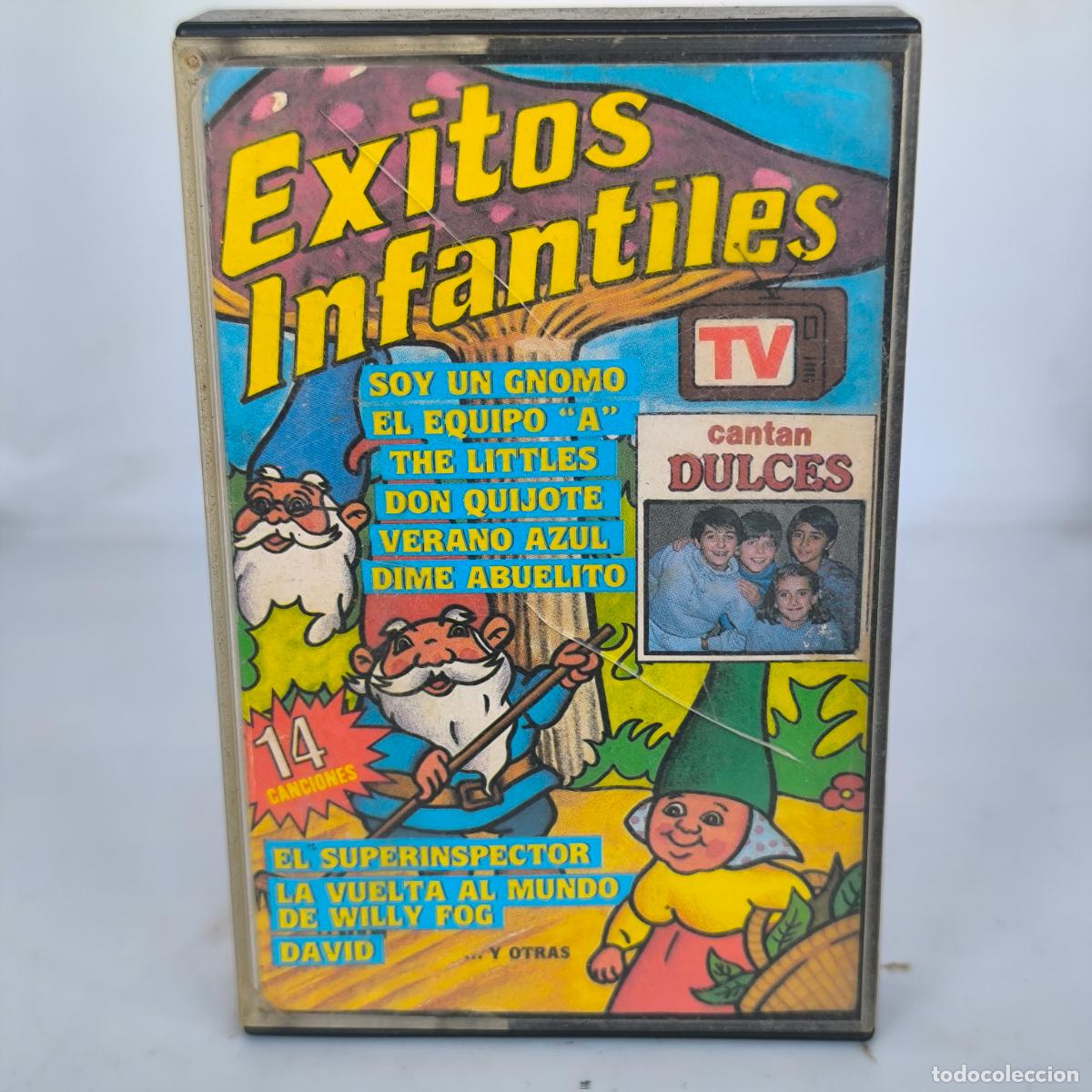 Casetes antiguos: EXITOS INFANTILES TV-CASETE CANTAN GRUPO DULCES soy un gnomo el equipo a Willy Fog verano azul