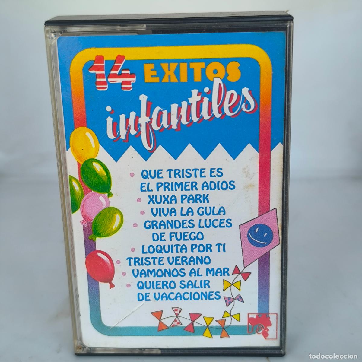 Casetes antiguos: Casete EXITOS infantiles QUE TRISTE ES EL PRIMER ADIOS XUXA PARK VIVA LA GULA GRANDES LUCES DE
