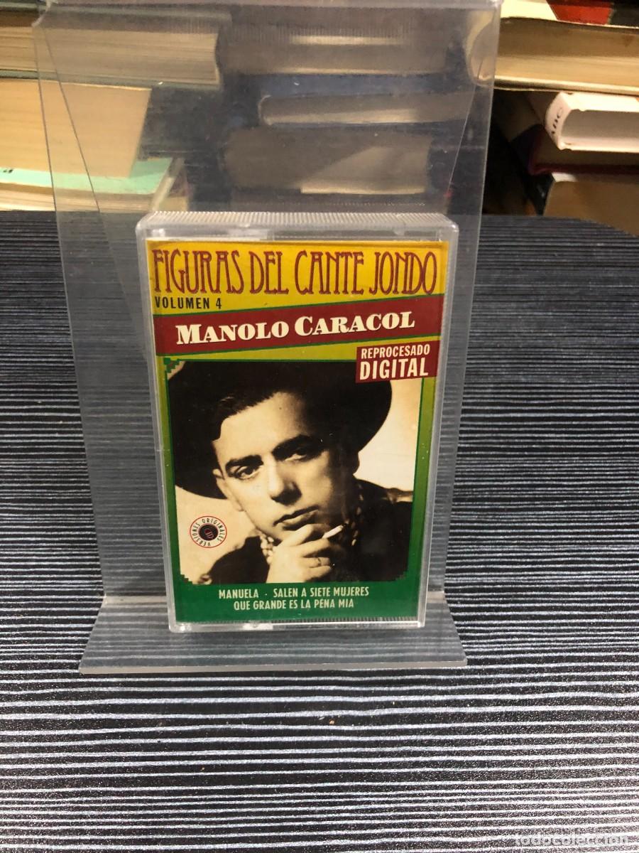 Casetes antiguos: Figuras del Cante Jondo (Vol. 4) Manolo Caracol