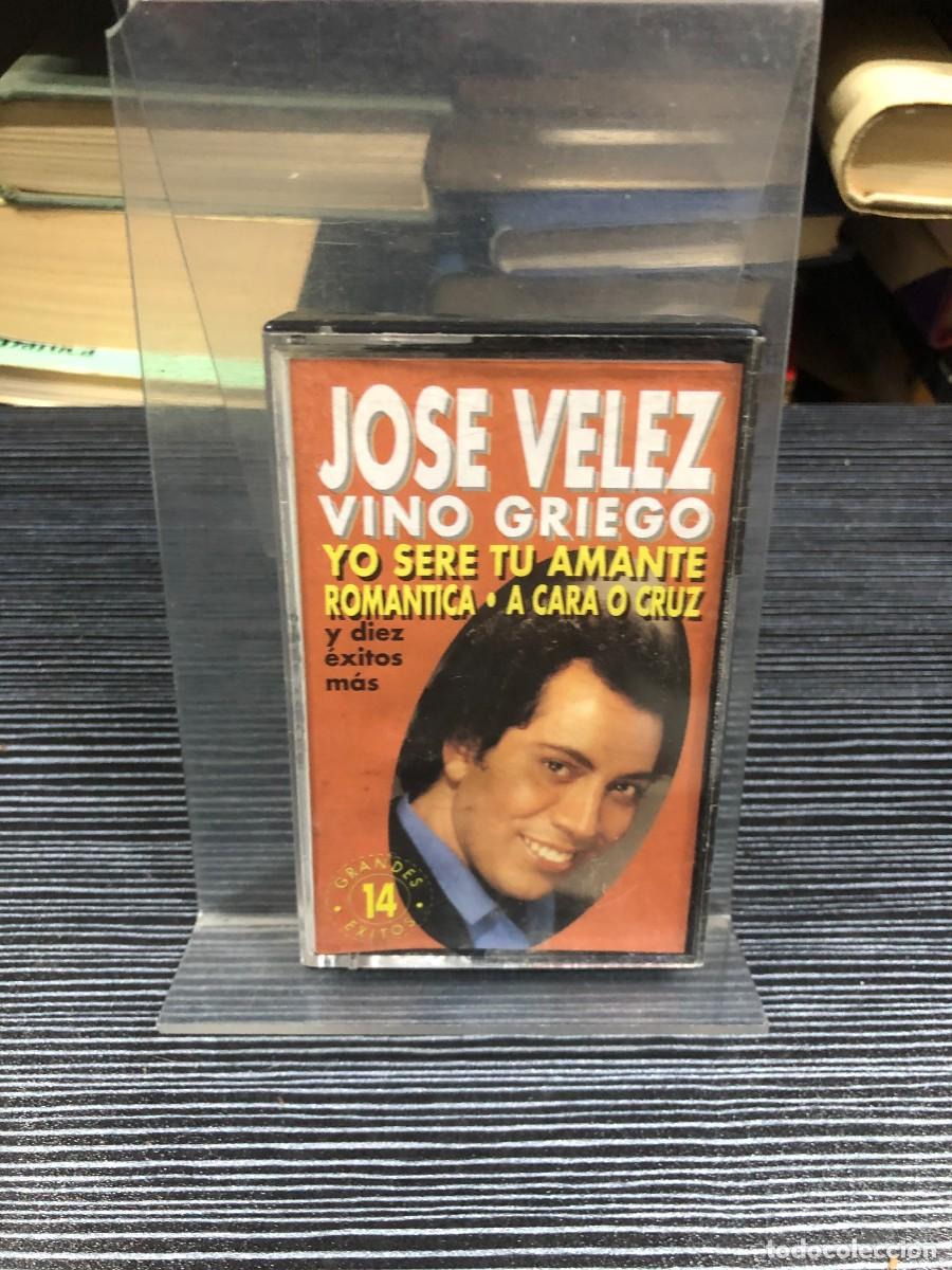 Casetes antiguos: Vino Griego (14 Grandes &Eacute;xitos) Jos&eacute; V&eacute;lez
