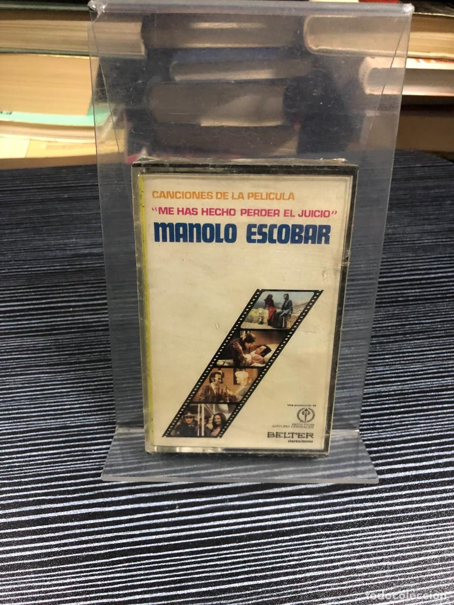 Casetes antiguos: Canciones de la pel&iacute;cula &rdquo;Me has hecho perder el juicio&rdquo; Manolo Escobar (Sello Belter)