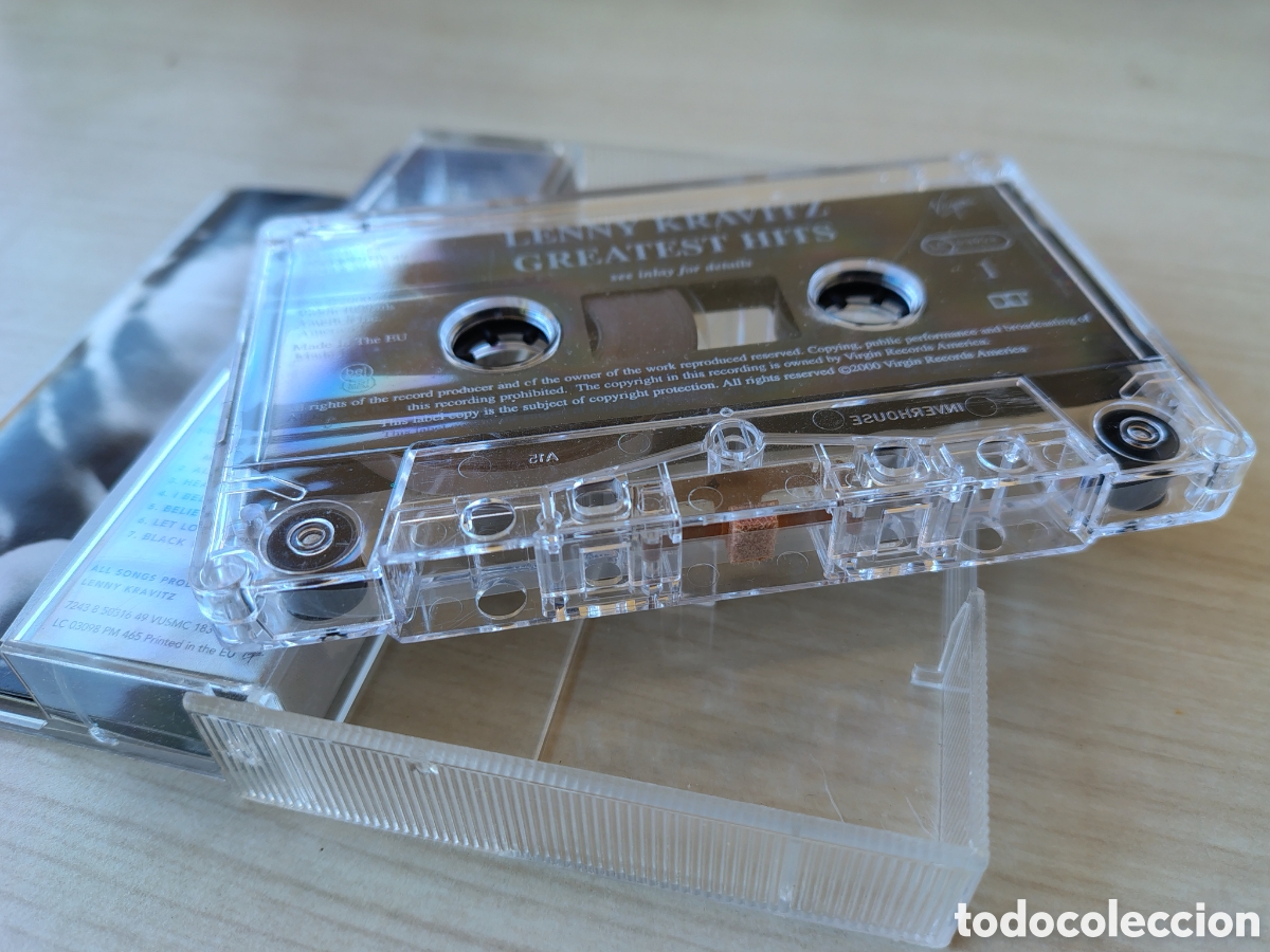 Casetes antiguos: LENNY KRAVITZ Greatest Hits ( 2000 VIRGIN EU ) - Foto 8