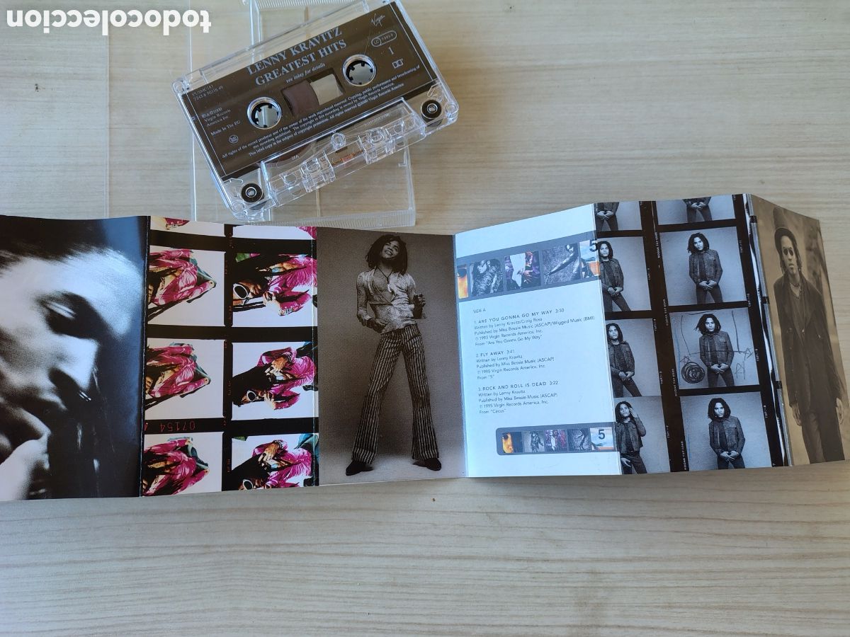 Casetes antiguos: LENNY KRAVITZ Greatest Hits ( 2000 VIRGIN EU ) - Foto 10