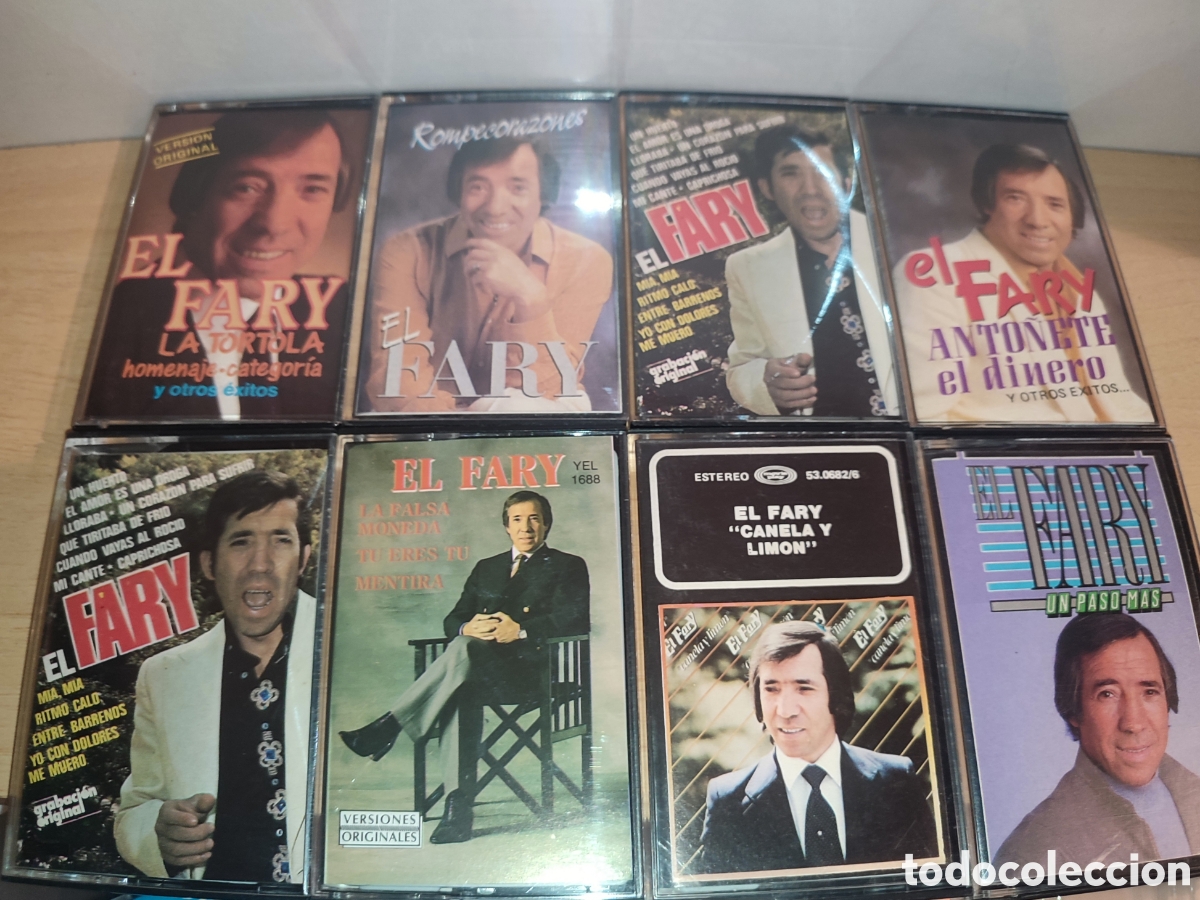 Casetes antiguos: Lote casetes de El Fary cassettes Los Chicos Los Chunguitos