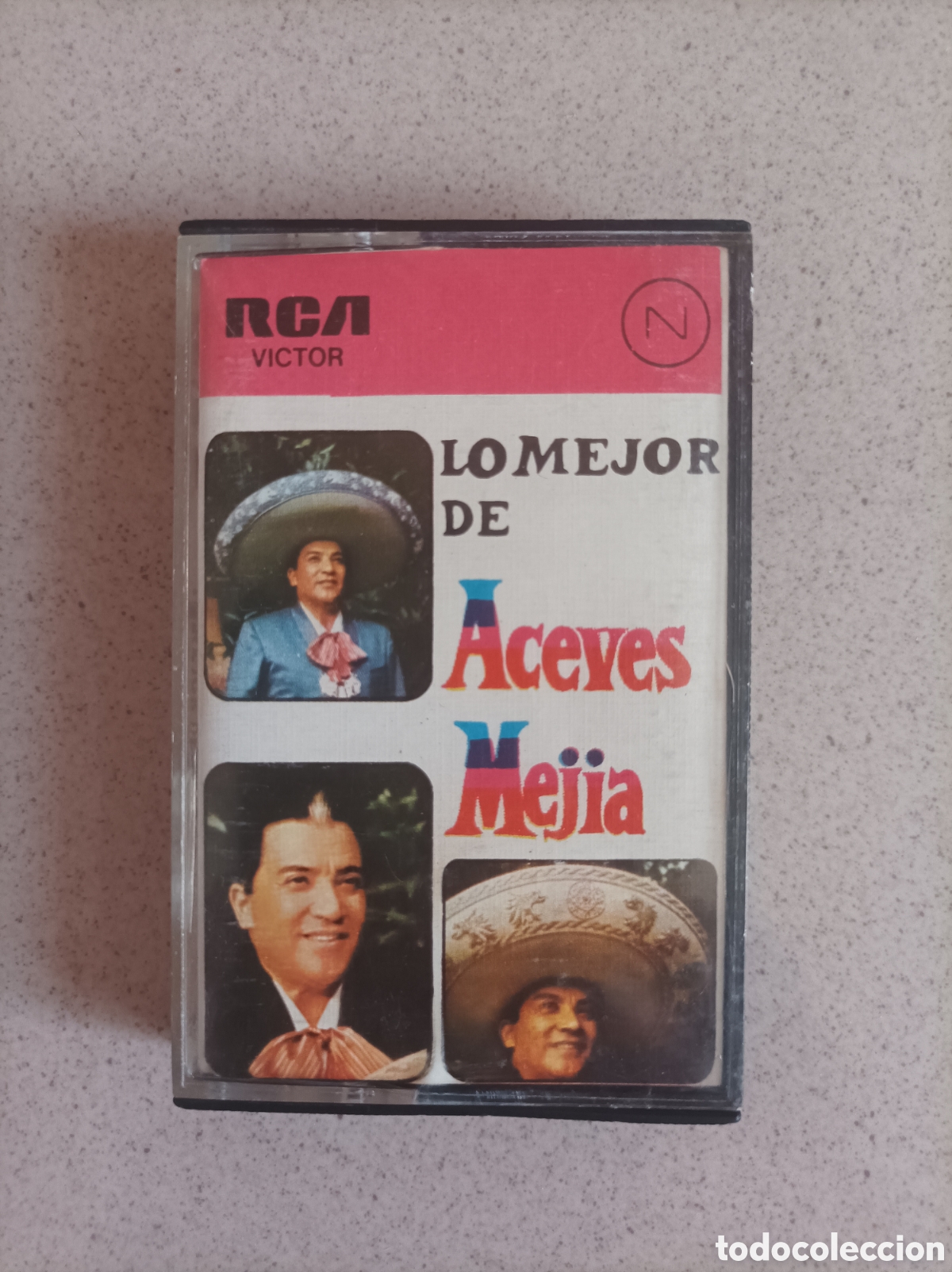 Casetes antiguos: Cassette Miguel Aceves Mejia - Lo Mejor De RCA Victor 1972 Rancheras