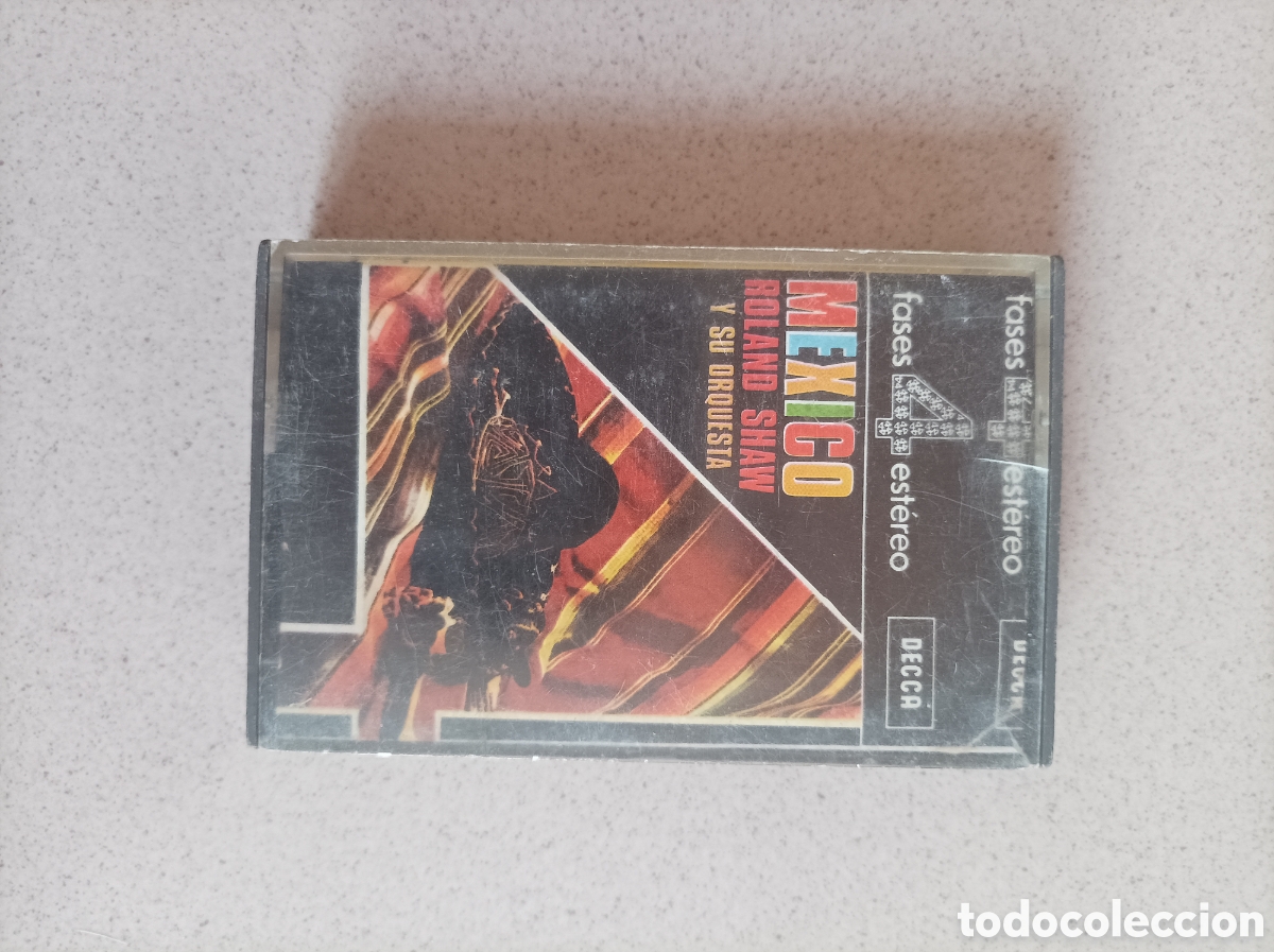 Casetes antiguos: Cassette Roland Shaw Mexico Decca Phase 4 Stereo Orquesta Vintage