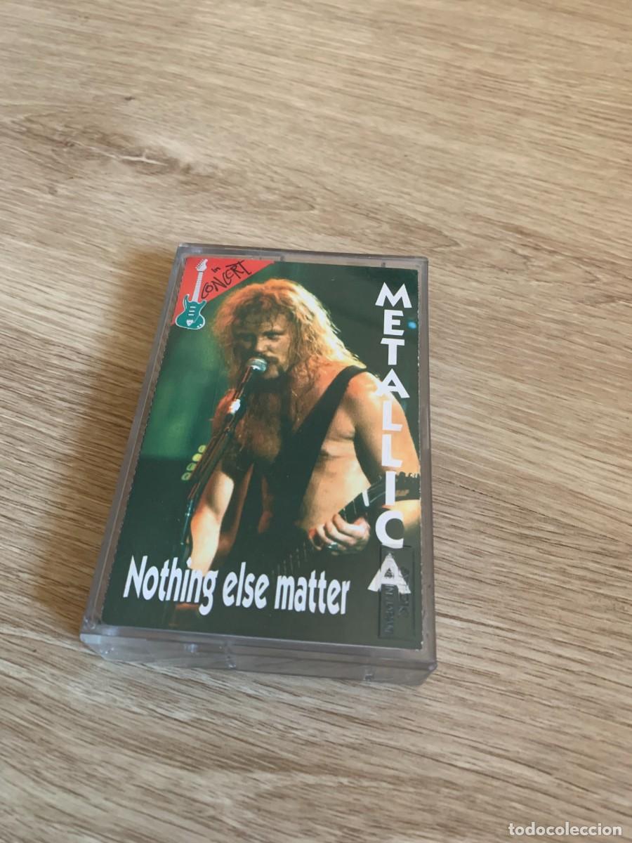 Casetes antiguos: CASETE. METALLICA. NOTHING ELSE MATTER. BUENA CONSERVACION