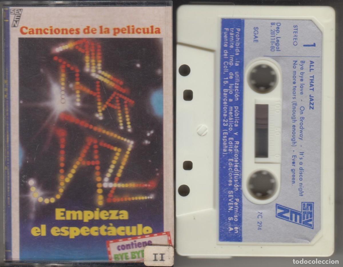Casetes antiguos: All That Jazz cassette 1980 Seven Manolo Garc&iacute;a