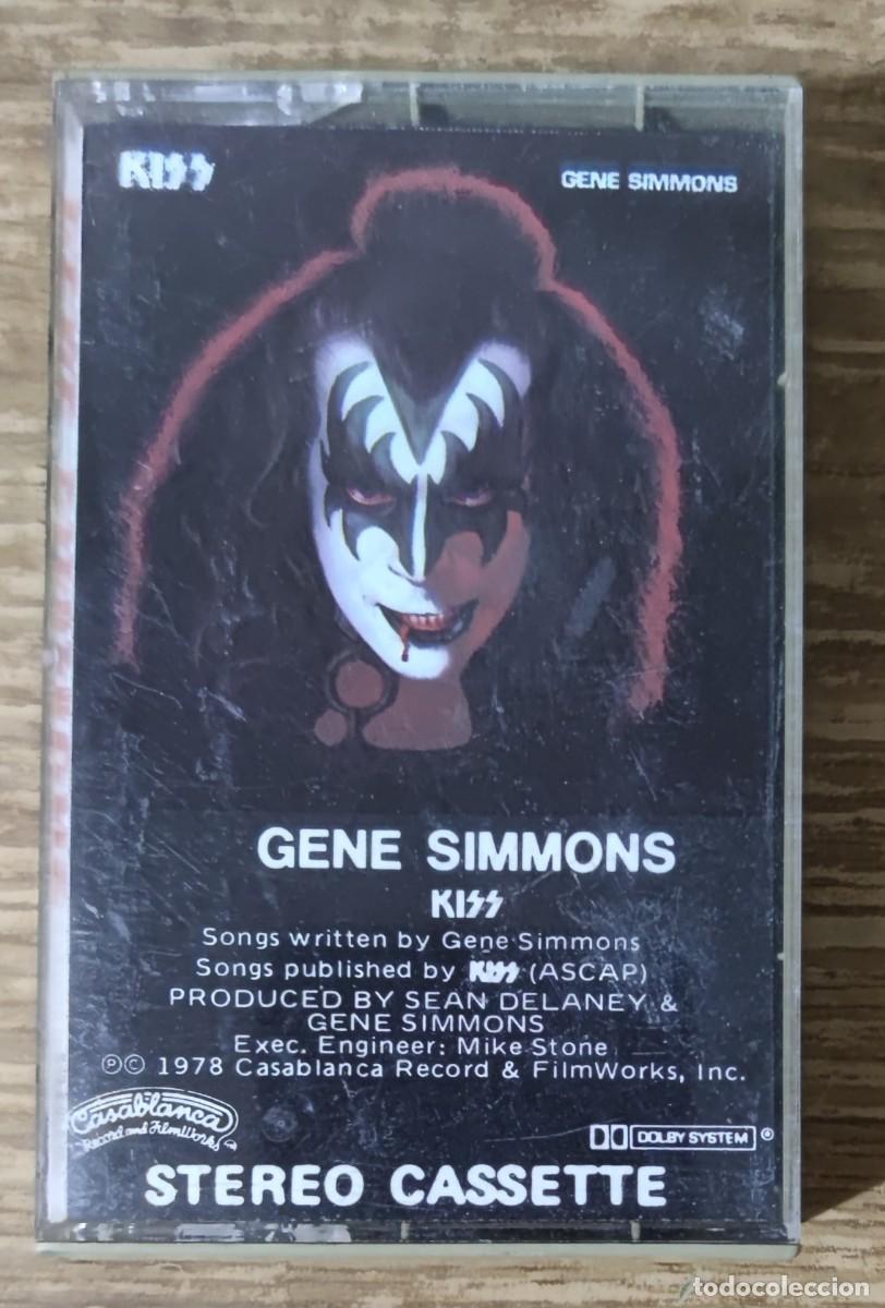 Old Cassettes: Cassette Kiss - Gene Simmons (1978) ed. americana
