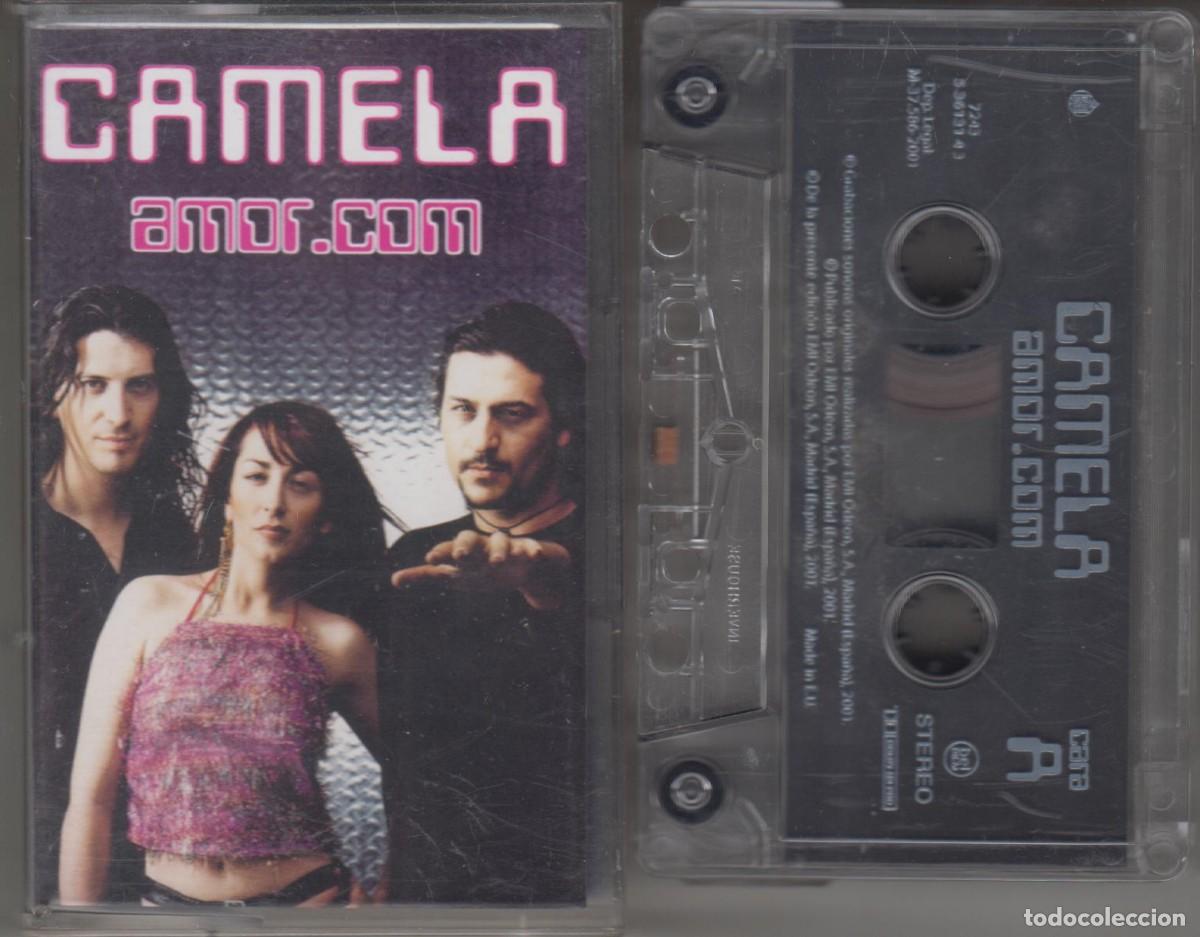 Casetes antiguos: Camela cassette Amor.com 2001 - Foto 1