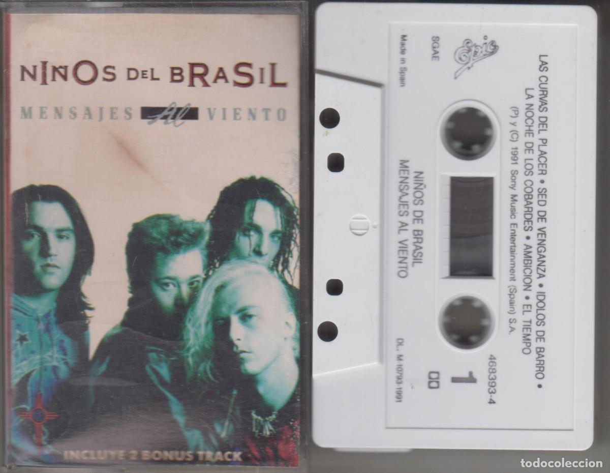 Casetes antiguos: Ni&ntilde;os Del Brasil cassette Mensajes Al Viento 1991
