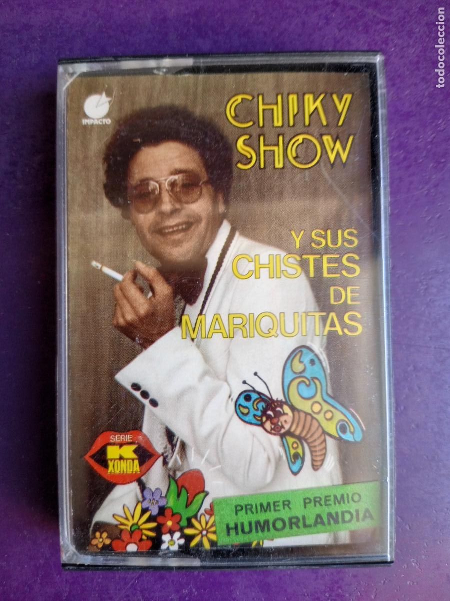 Casetes antiguos: CHIKY SHOW Y SUS CHISTES DE MARIQUITAS - CASETE KO&Ntilde;A 1980 - HUMOR FREAK