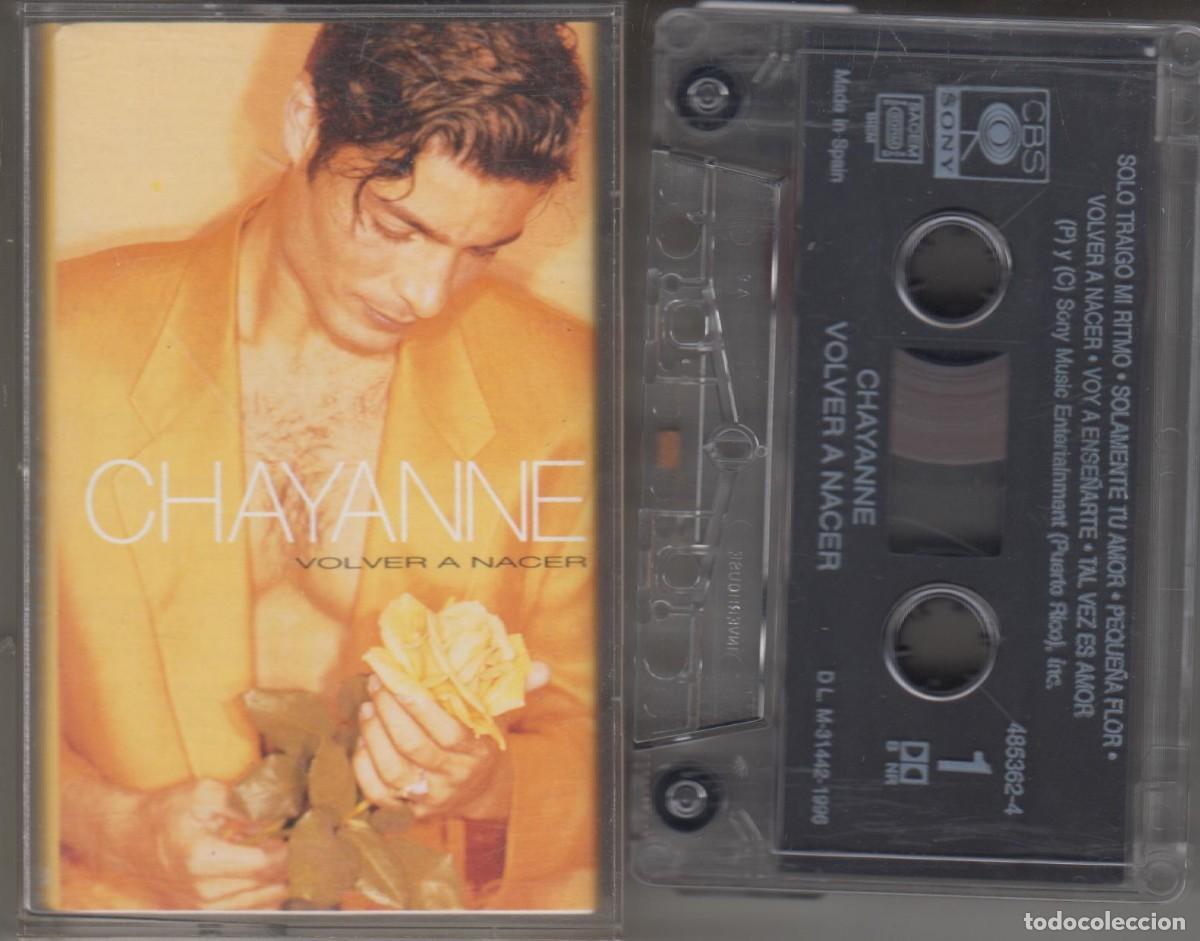 Casetes antiguos: Chayanne cassette Volver a nacer 1996 Spain