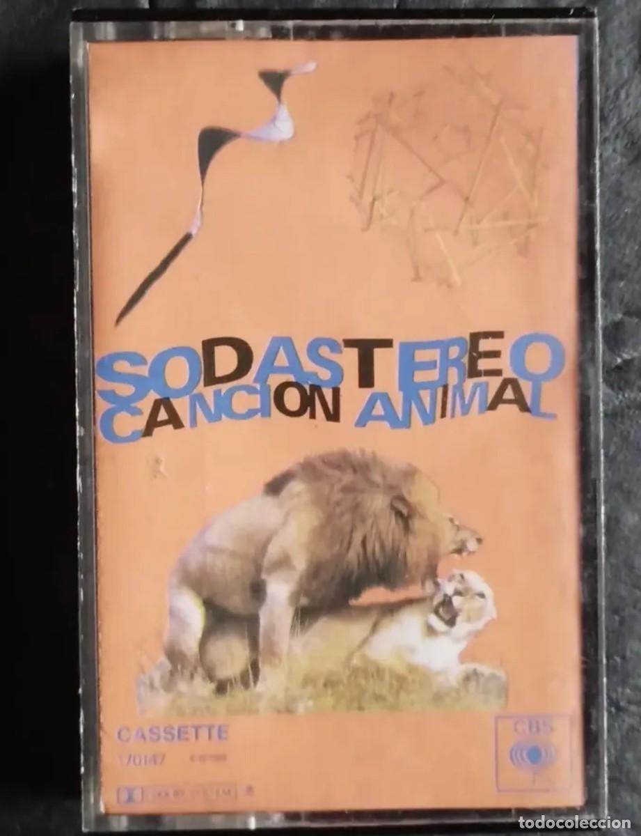 Casetes antiguos: Soda stereo - Cancion animal - cassette 1990