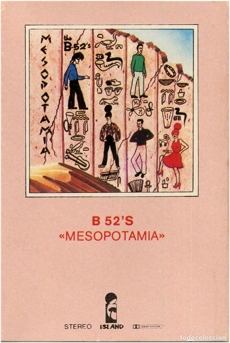 Casetes antiguos: The B-52's - Mesopotamia - Cassette Spain MiniAlbum 1982 - Island Records 404217- VG+/VG+