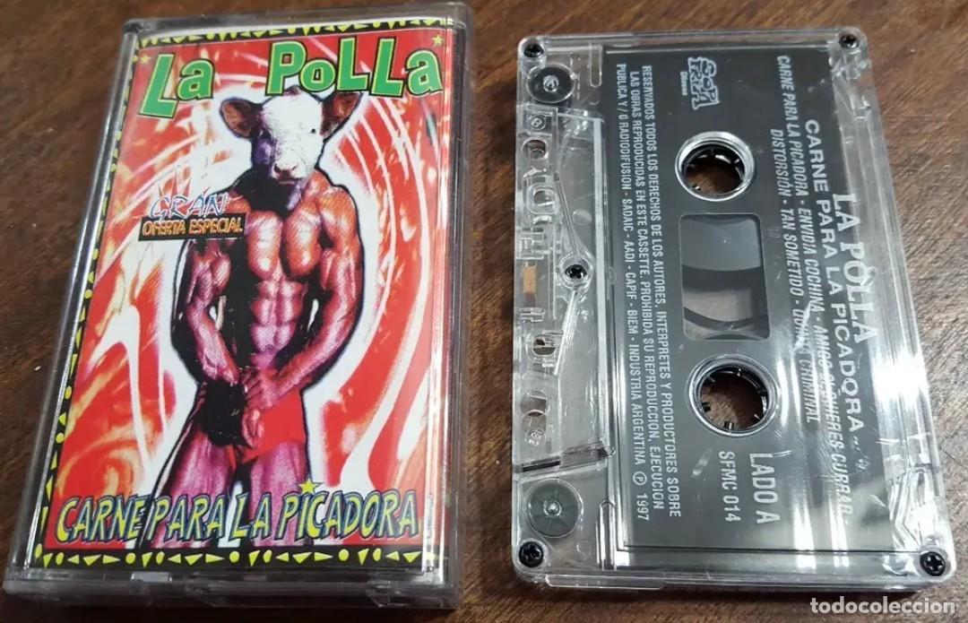 Casetes antiguos: La Polla Records - Carne Para La Picadora Cassette Sello sopa fr&iacute;a Ind argentina original