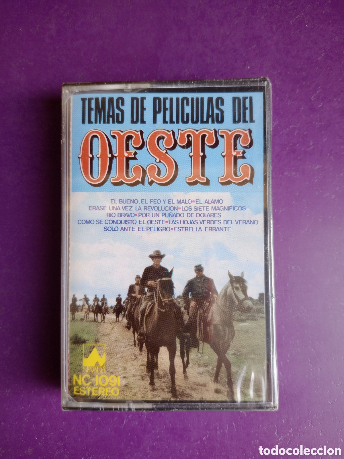 Casetes antiguos: TEMAS DE PELICULAS DEL OESTE - CASETE NEVADA PRECITADA - EL BUENO, EL FEO Y EL MALO, EL ALAMO, ETC