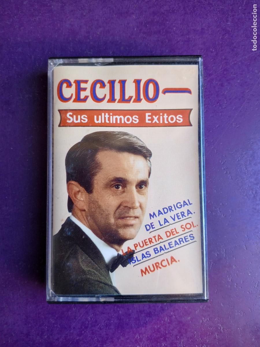 Casetes antiguos: CECILIO - CASETE KMC 1992 - ULTIMOS EXITOS - CANCION ESPA&Ntilde;OLA, COPLA POP - MADRIGAL DE LA VERA