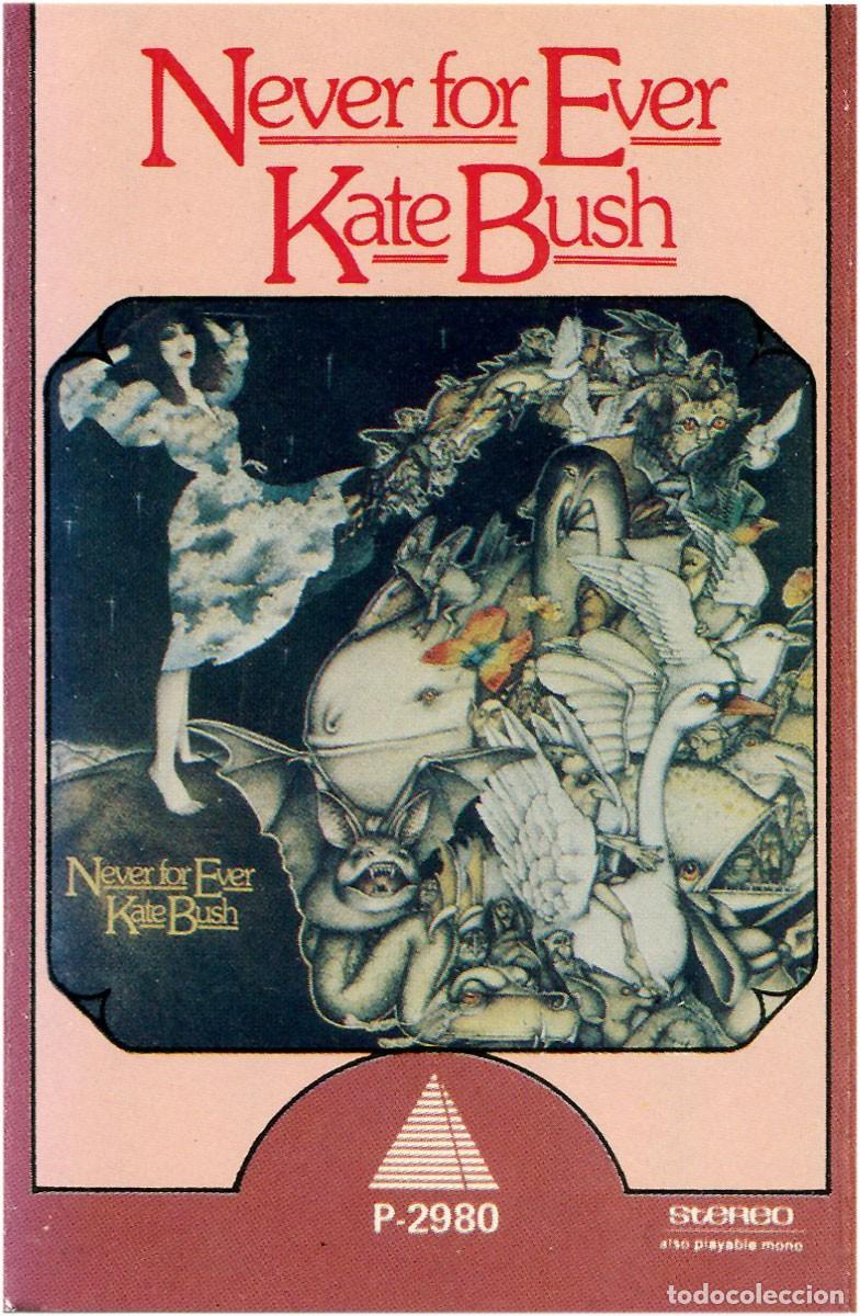 Casetes antiguos: Kate Bush - Never For Ever - Cassette Arabia Saudi 1980 - Pyramid P-2980 - VG+/VG+