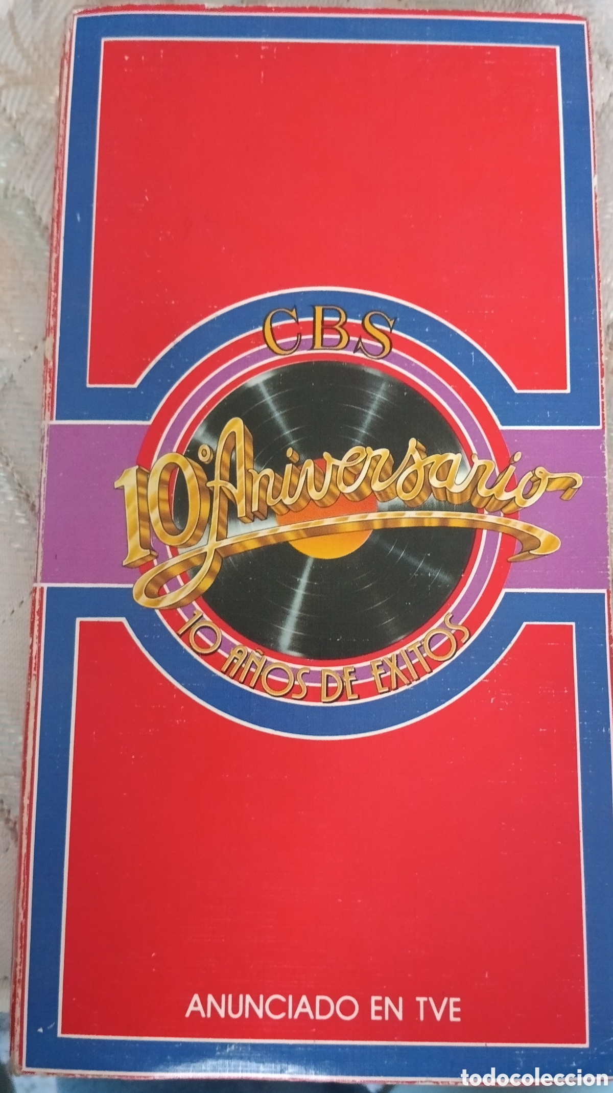 Cassette antiche: CBS 10 A&ntilde;os de exitos. 3 cassetes