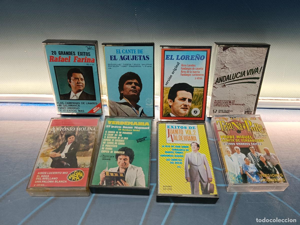 Casetes antiguos: 5 cintas de casete: M&uacute;sica variada espa&ntilde;ola a&ntilde;os 90.