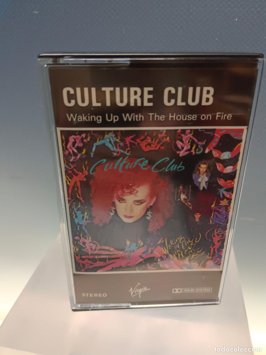 Casetes antiguos: Cinta de casete: Culture Club - Waking Up With The House on Fire. Virgin, Capitol.